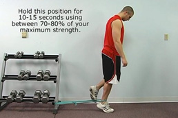 Exercise #8 – Ankle Plantarflexors or Calf Muscles