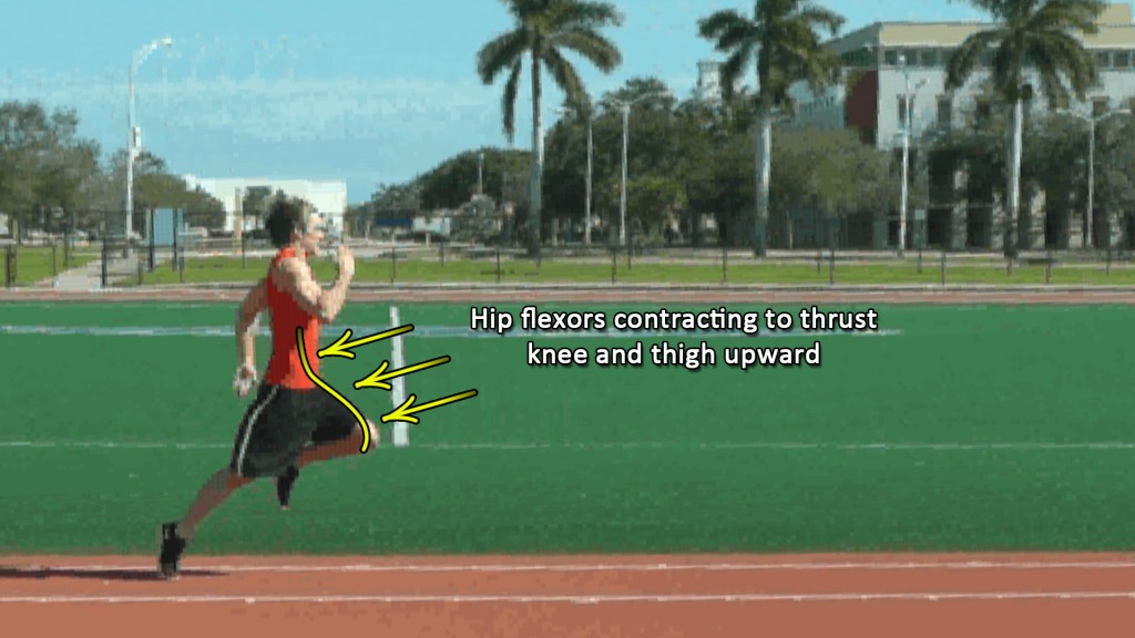 Danny running hip flexors