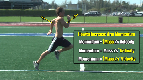 how to increase arm momentum in body
